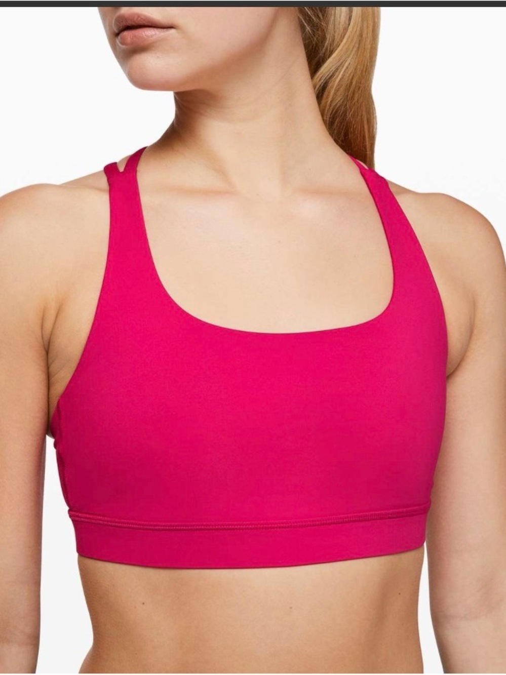 Lululemon Energy Sports Bra Pink